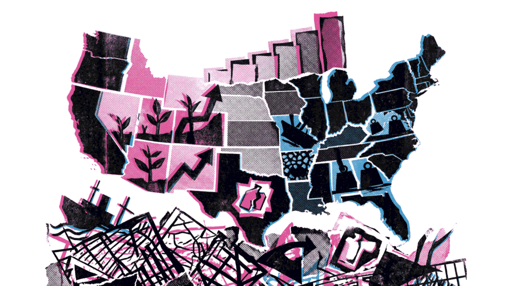 Retail sales aggregation dashboard showing regional performance metrics from Superstore dataset