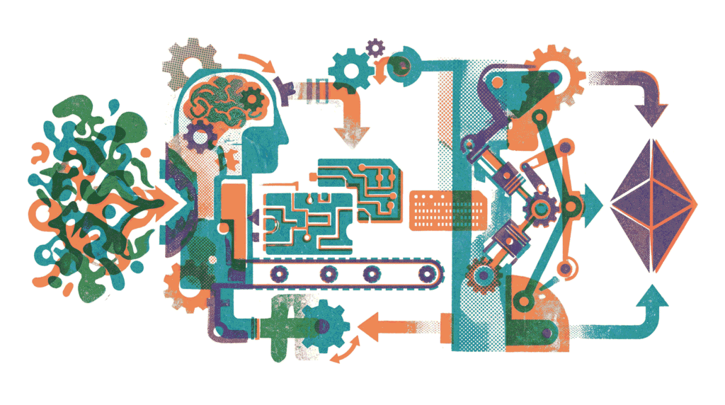 Diagram showing Program-Aided Language Models generating Python code to solve arithmetic reasoning problems
