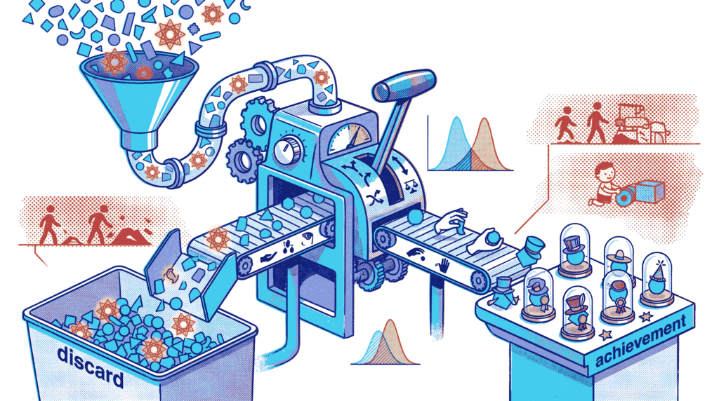 Infographic comparing Type I and Type II errors in hypothesis testing with p-value significance