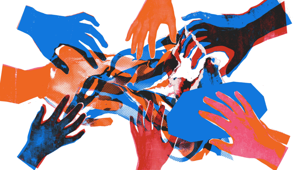 Diagram illustrating negative prompting techniques filtering undesired outputs from AI generation